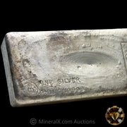 1000g (Kilo) Harrington Metallurgy Australia DCL Counterstamp "No Serial" Vintage Silver Bar