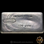 506g Matthey Garrett Australia Vintage Silver Bar