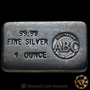 1oz ABC Australian Bullion Company Vintage Silver Bar