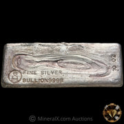 10oz Harrington Metallurgy Australia "OZ / Large L" Variety Vintage Silver Bar