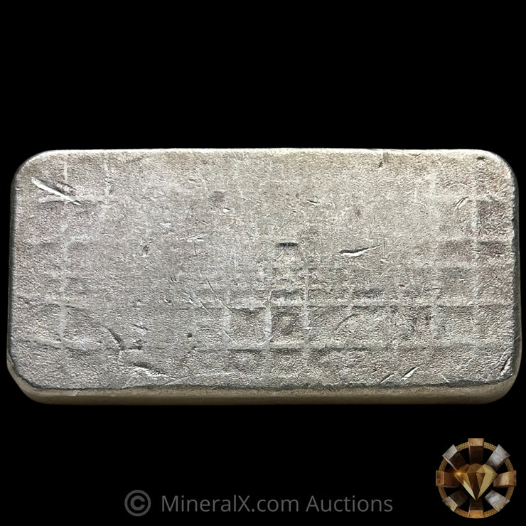 10oz Silvertowne Gridback Vintage Silver Bar