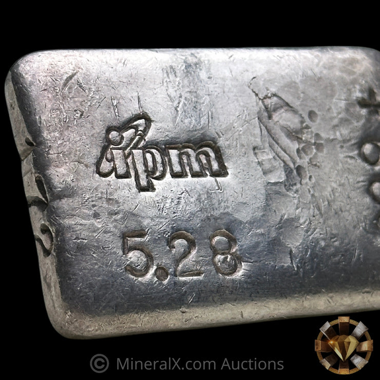 5.28oz IPM International Precious Metals Vintage Silver Bar