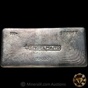 20oz Engelhard Bull Logo Vintage Silver Bar