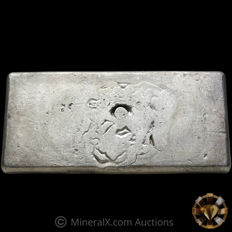 20oz Engelhard Bull Logo Vintage Silver Bar