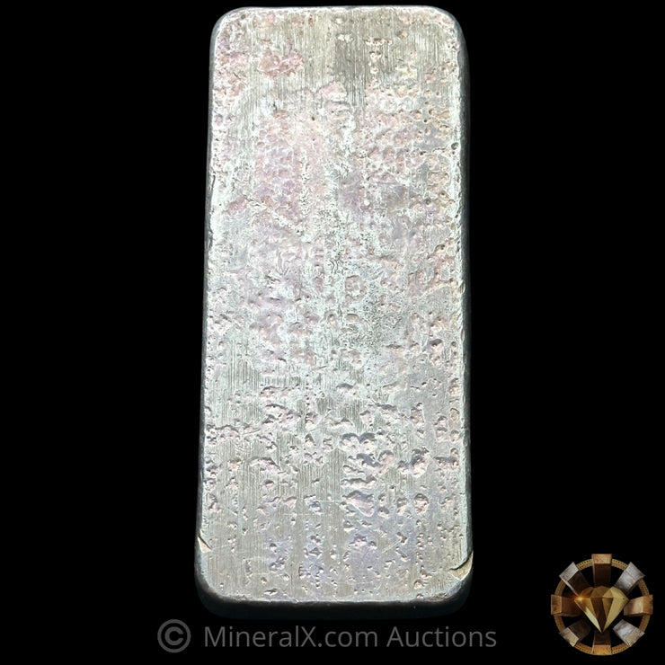 Kilo Engelhard London Vintage Silver Bar With Mocatta & Goldsmid Counterstamp