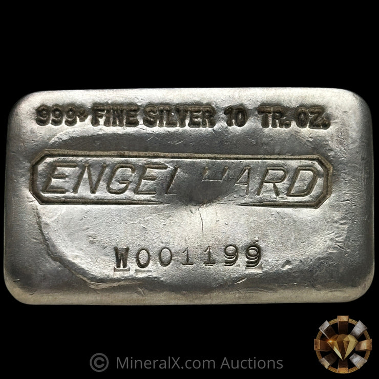 10oz Engelhard W Series Vintage Silver Bar