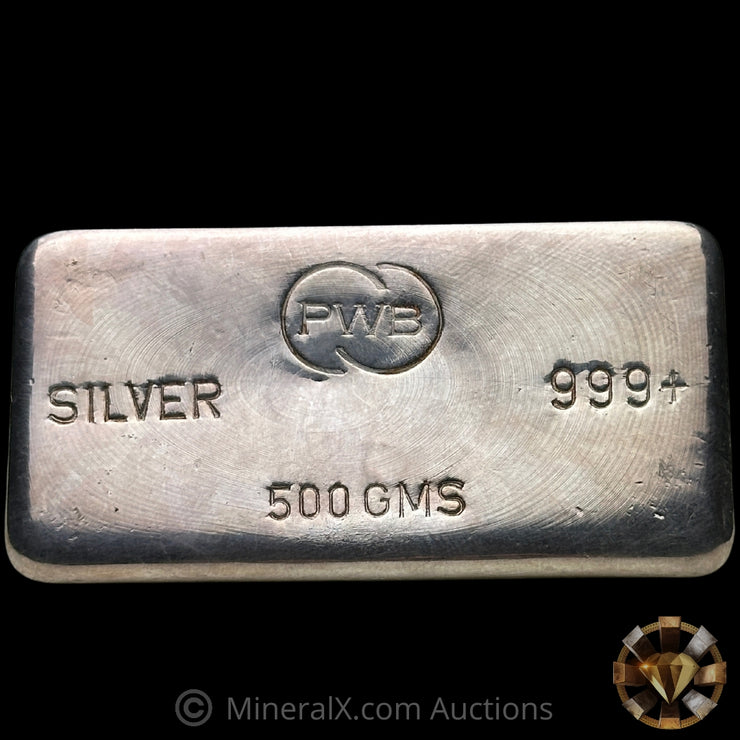 500g PWB Vintage Silver Bar