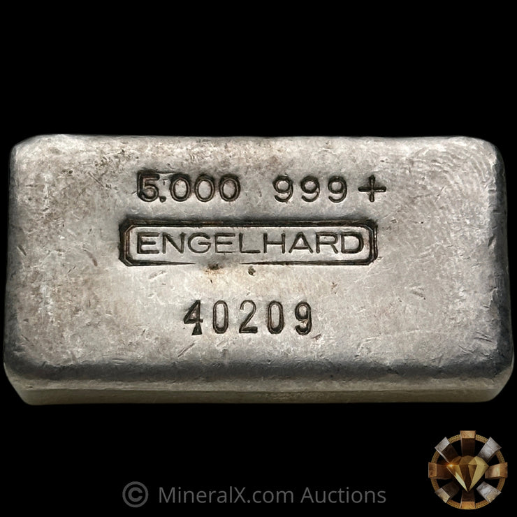 5oz Engelhard 4th Series Vintage Silver Bar