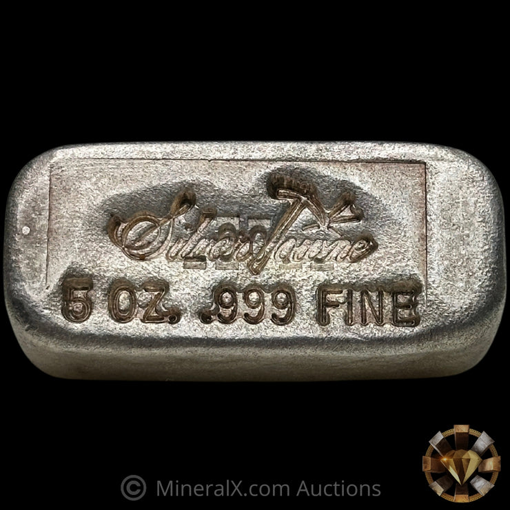 5oz Silvertowne Scribbleback Vintage Silver Bar