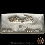 10oz Silvertowne Gridback Vintage Silver Bar