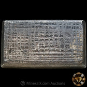 10oz Engelhard Waffleback Vintage Silver Bar With Unique Serial