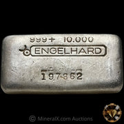 10oz Engelhard 3rd Series "Heavy Grid Reverse" Vintage Silver Bar