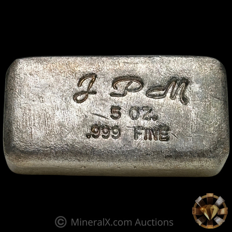 5oz Jackson Precious Metals JPM Vintage Silver Bar