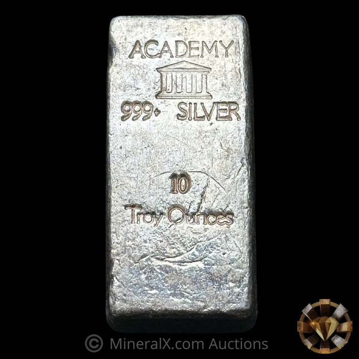 10oz Academy Vintage Silver Bar