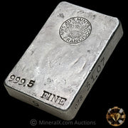 31.07oz 1960 US Mint San Francisco Vintage Silver Assay Bar With Unique Side Stampings