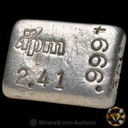 2.41oz IPM International Precious Metals Vintage Silver Bar