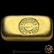 1oz N M Rothschild & Sons RMR Early "995.0" Fineness Vintage Gold Bar