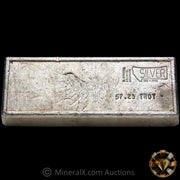 57.23oz R Gammill Billings Montana Vintage Silver Bar With Unique Right Side Hallmark Stamp