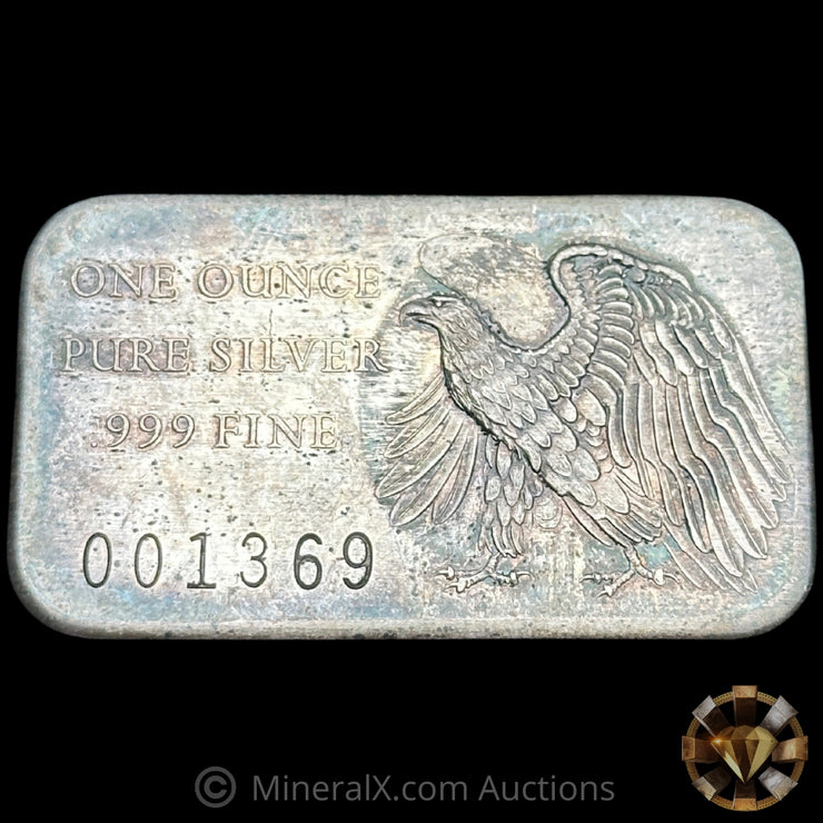 1oz 200 Years Of Independance Vintage Silver Bar