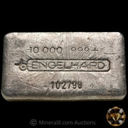 10oz Engelhard  2nd Series Bull Logo Vintage Silver Bar