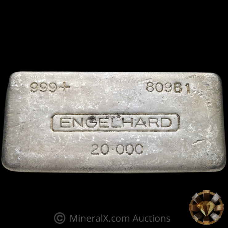 20oz Engelhard Vintage Silver Bar