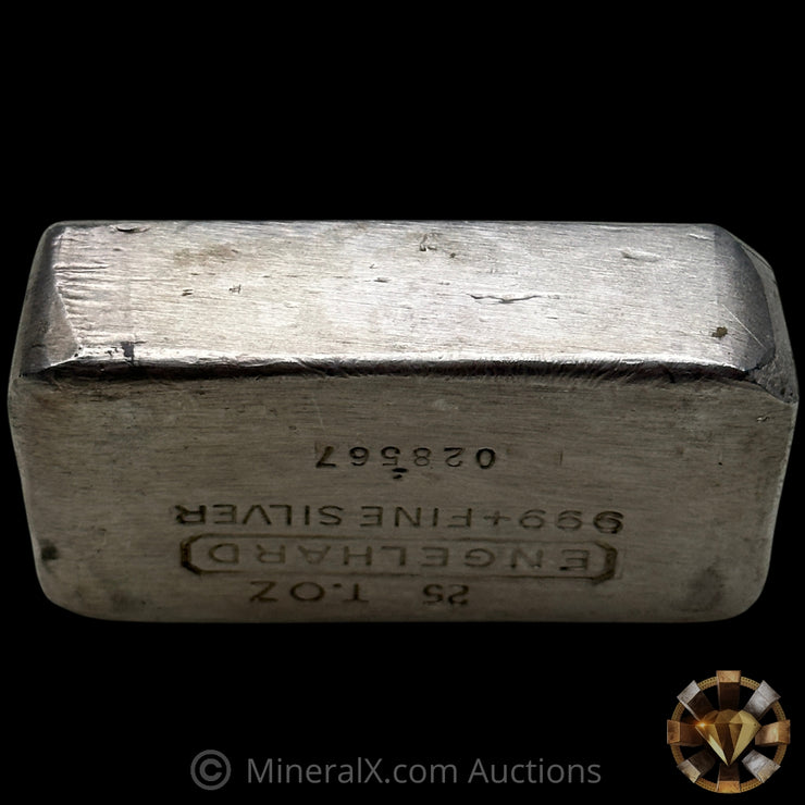 25oz Engelhard 4th Series Vintage Silver Bar