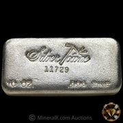 10oz Silvertowne Gridback Vintage Silver Bar