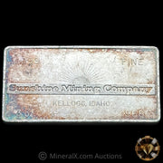 3oz Sunshine Mining Company W H Foster Vintage Silver Bar