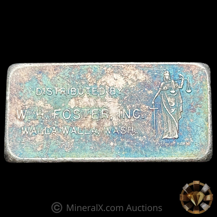 3oz Sunshine Mining Company W H Foster Vintage Silver Bar