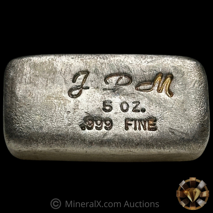 5oz Jackson Precious Metals JPM Vintage Silver Bar