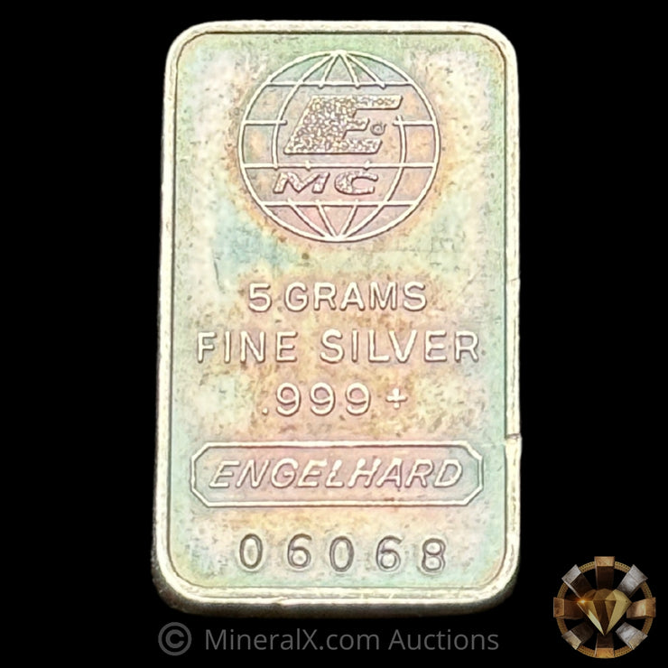 5g Engelhard Vintage Silver Bar