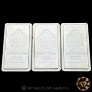 x3 10oz Scottsdale Silver Stacker Bars