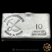 10oz Prospectors Gold & Gems Silver Bar