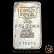 50g Credit Suisse Vintage Silver Bar