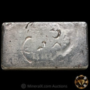 10oz Engelhard 5th Series Vintage Silver Bar With Unique Reverse Serial Stamping