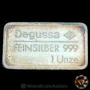 1oz Degussa Silver Bar