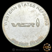 1oz WSR Western States Refining Vintage Silver Coin