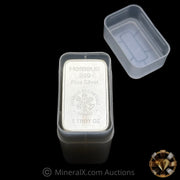 x10 5oz Heraeus Vintage Silver Bars In Original Tube (50oz Total)