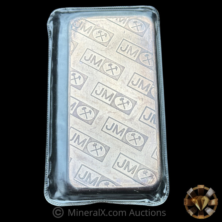 10oz Johnson Matthey JM Vintage Silver Bar