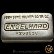 10oz Engelhard P Loaf Vintage Silver Bar