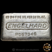 10oz Engelhard Waffleback Vintage Silver Bar