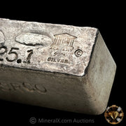 25.1oz Academy Vintage Silver Bar With CSRCO Counterstamp