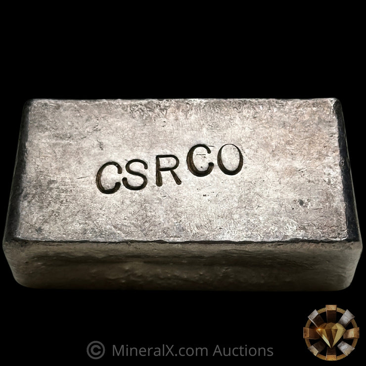 25.1oz Academy Vintage Silver Bar With CSRCO Counterstamp