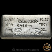 10.21oz Cascade Refining Vintage Silver Bar