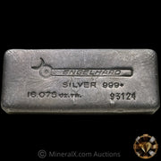 16.075oz (1/2 Kilo) Engelhard Bull Logo Poured Variety Vintage Silver Bar