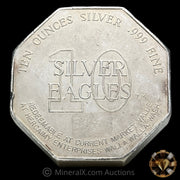 10oz 1969 W H Foster "Ten Silver Eagles" Vintage Silver Bar