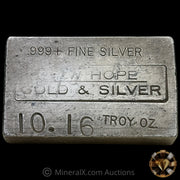 10.16oz New Hope Gold & Silver Vintage Silver Bar