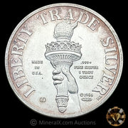 1oz Engelhard Liberty Trade Silver MTB Bank Vintage Silver Coin