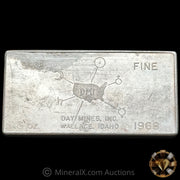 3oz W H Foster DMI Day Mines Inc Idaho Vintage Silver Bar