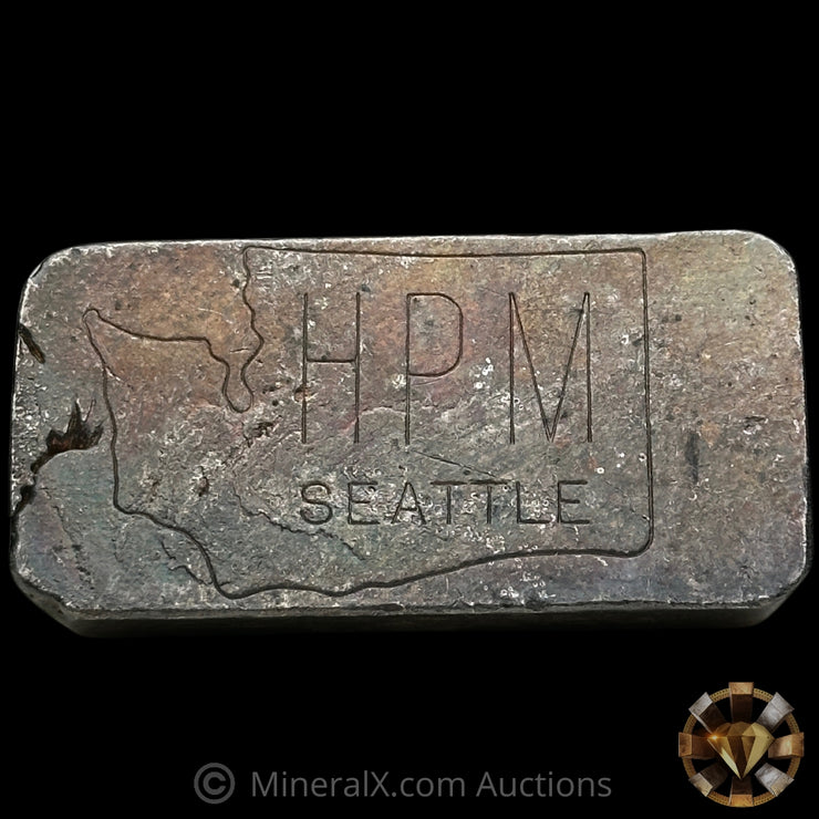 10.13oz HPM Hallmark Precious Metals Vintage Silver Bar
